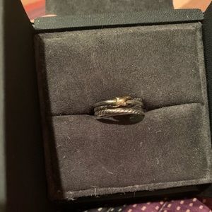 David Yurman X Crossover Ring size 7